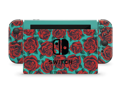 Rose Camouflage Nintendo Switch  Skin