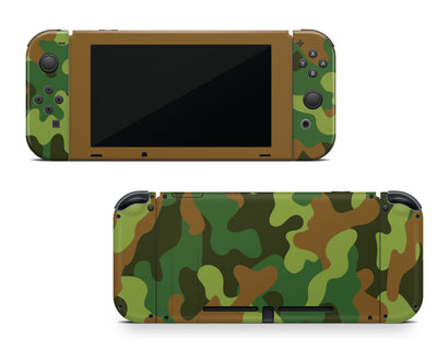 Classic Camouflage Nintendo Switch Skin