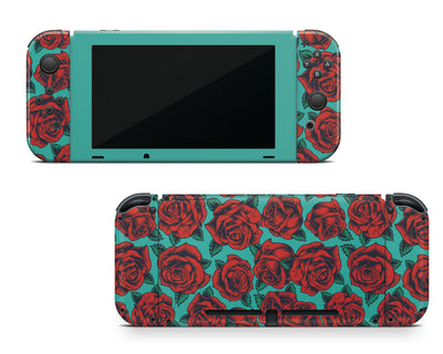 Rose Camouflage Nintendo Switch  Skin