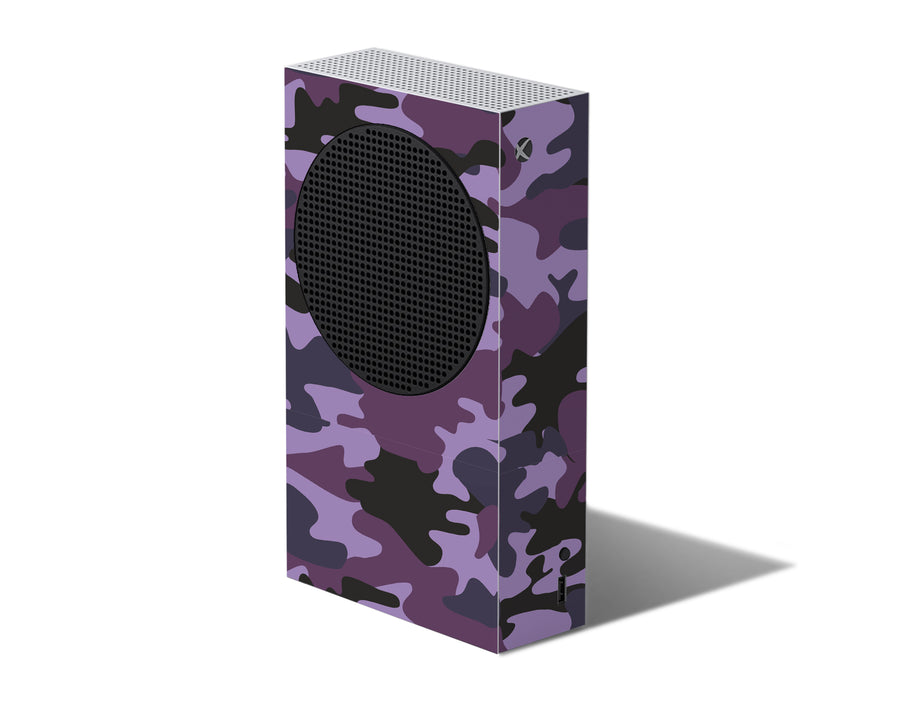 Purple Camouflage Xbox Series S Skin