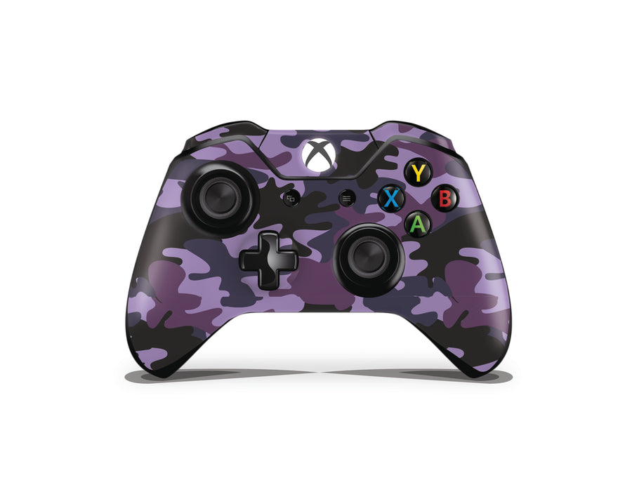 Purple Camouflage Xbox One Controller Skin