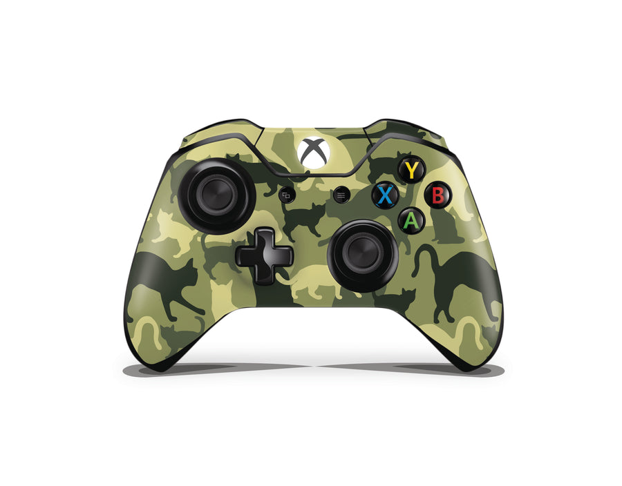 Cat Camouflage Xbox One Controller Skin