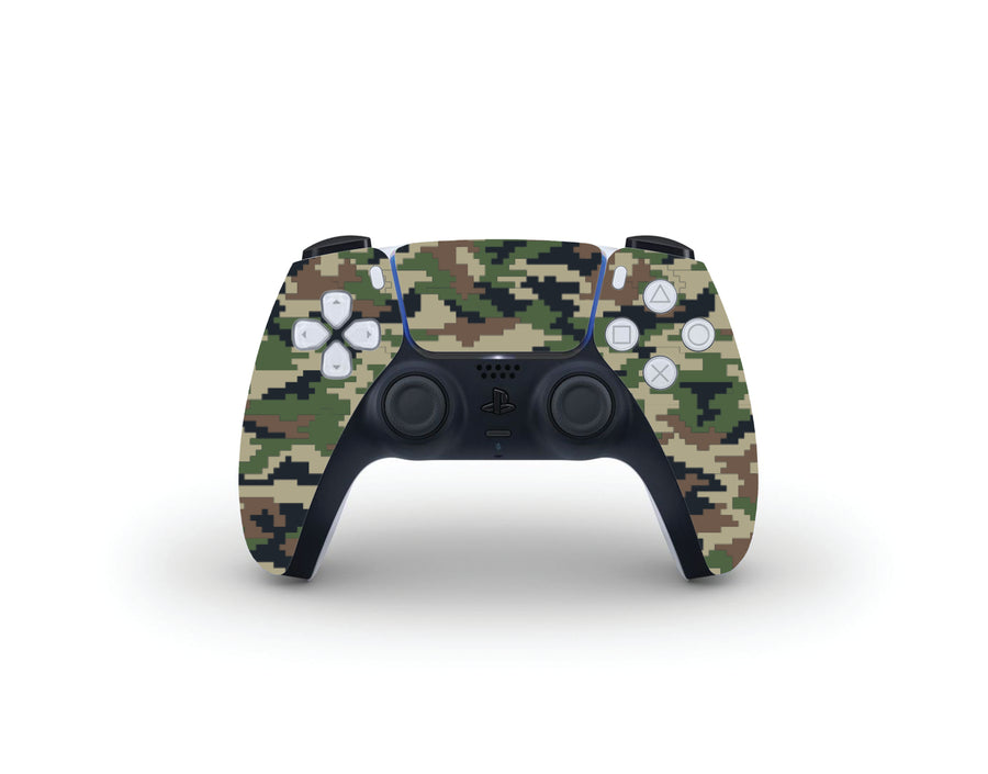 Classic Pixel Camouflage PS5 Controller Skin