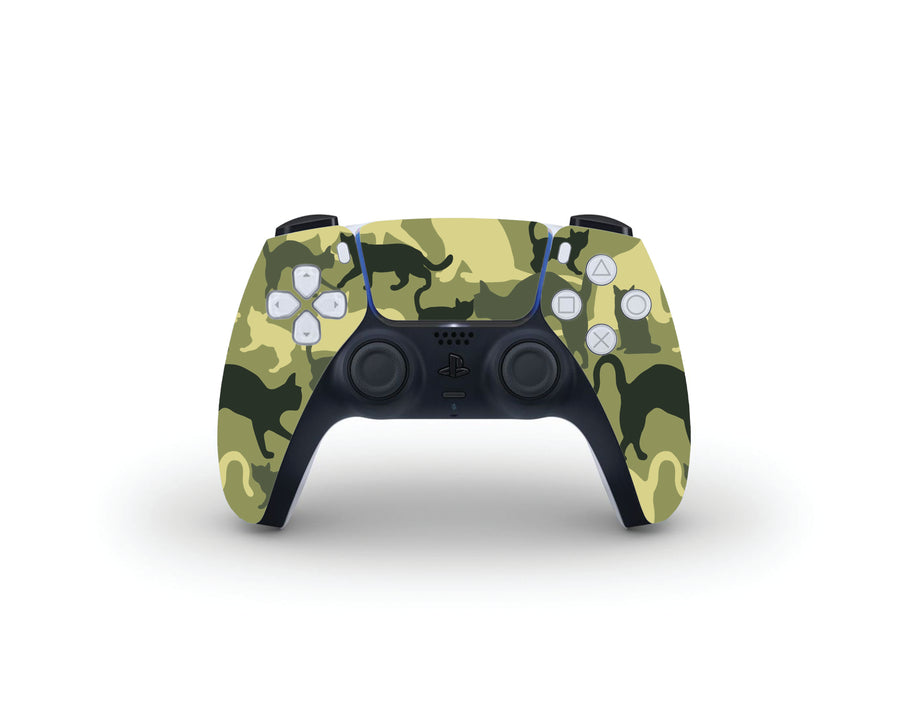 Cat Camouflage PS5 Controller Skin