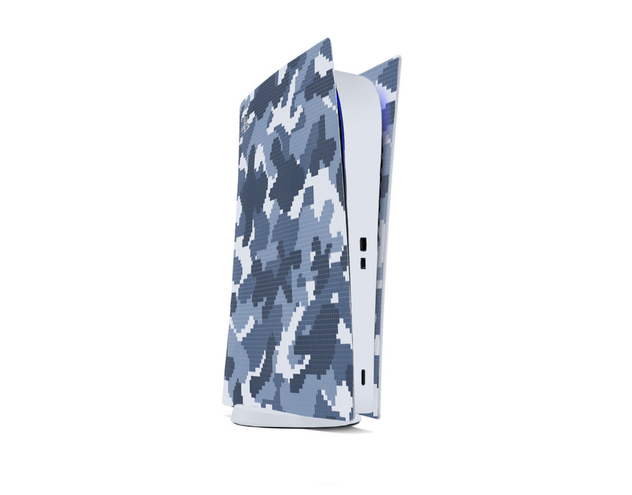 Blue Camouflage PS5 / PS5 Slim Digital Edition Skin