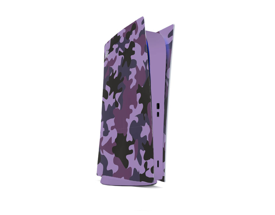 Purple Camouflage PS5 Digital Edition Skin