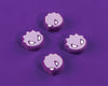 PawDiary Purple Ghosts Thumb Grips - Switch, Switch OLED, Switch Lite