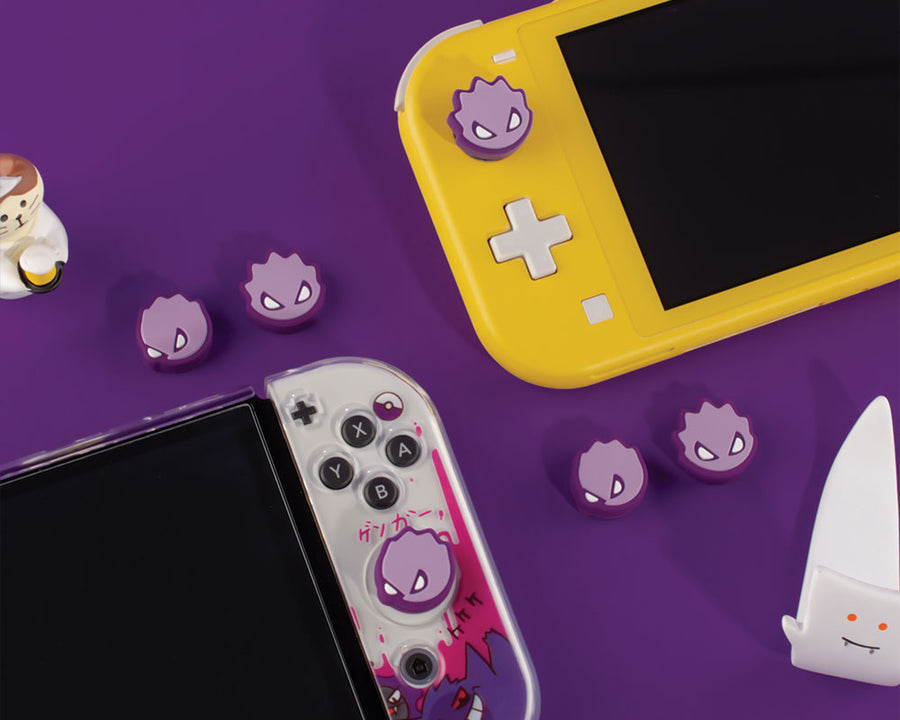 Purple Ghosts Thumb Grips - Switch, Switch OLED, Switch Lite