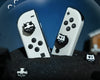Geekshare Skull Kitty Black and White Thumb Grips - Switch, Switch OLED, Switch Lite