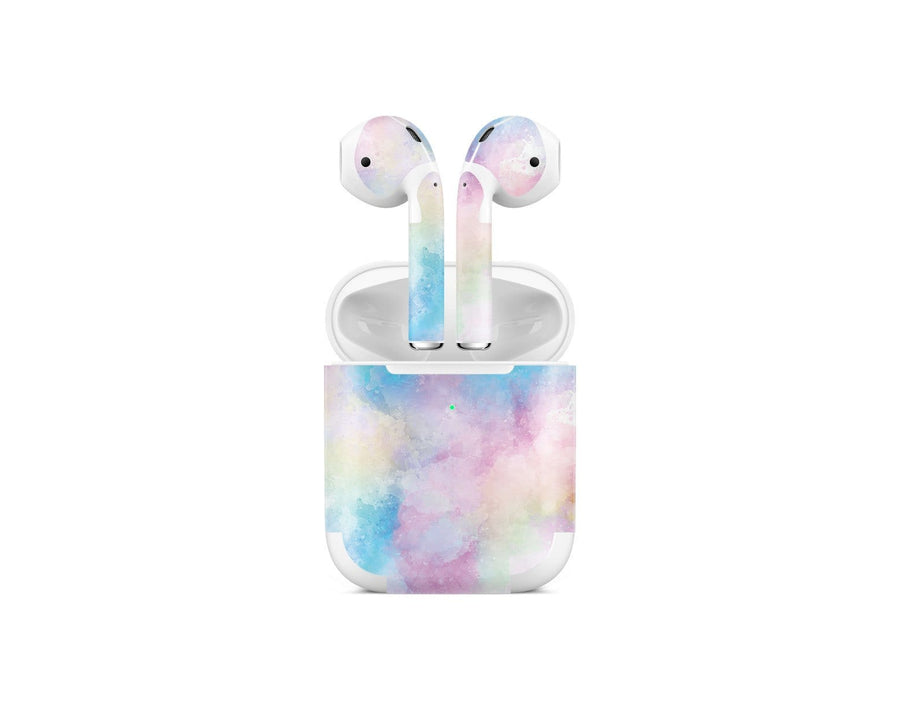 Sticky Bunny Shop AirPods 1 Cotton Candy Watercolor AirPods 2 Skin