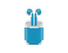 Sticky Bunny Shop AirPods 1 Deep Sky Blue Classic Solid Color AirPods 1 Skin | Choose Your Color