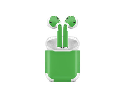 Sticky Bunny Shop AirPods 1 Green Classic Solid Color AirPods 1 Skin | Choose Your Color
