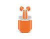 Sticky Bunny Shop AirPods 1 Orange Classic Solid Color AirPods 1 Skin | Choose Your Color
