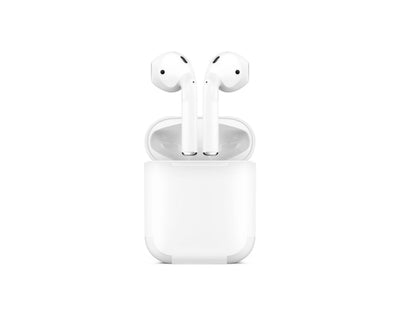 Sticky Bunny Shop AirPods 1 Pure White Cute Solid Pastel AirPods 1 Skin | Choose Your Color