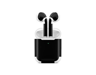 Sticky Bunny Shop AirPods 2 Pure Black Classic Solid Color AirPods 2 Skin | Choose Your Color