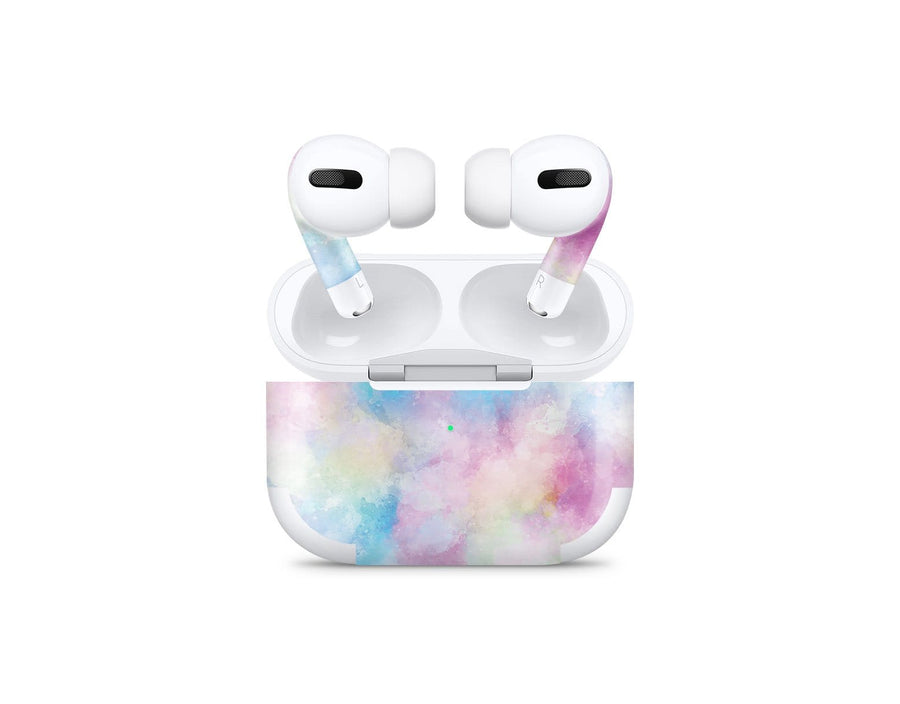 Sticky Bunny Shop AirPods Pro Cotton Candy Watercolor AirPods Pro Skin