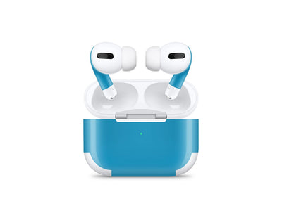 Sticky Bunny Shop AirPods Pro Deep Sky Blue Classic Solid Color AirPods Pro Skin