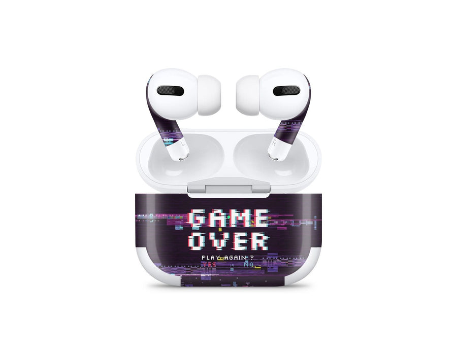 Sticky Bunny Shop AirPods Pro Game Over Glitch AirPods Pro Skin