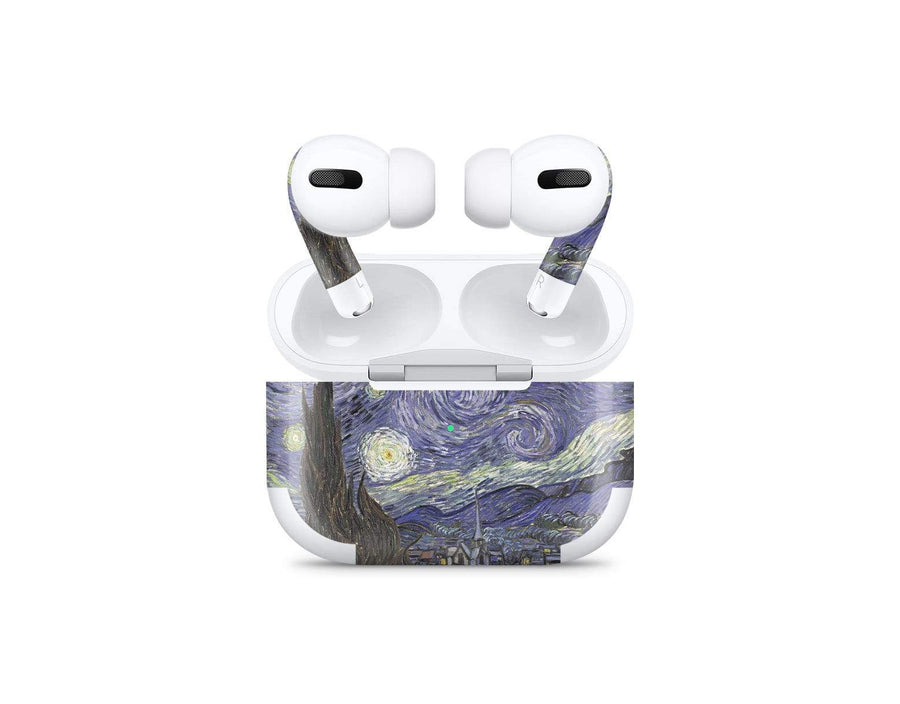 Sticky Bunny Shop AirPods Pro Starry Night By Van Gogh AirPods Pro Skin
