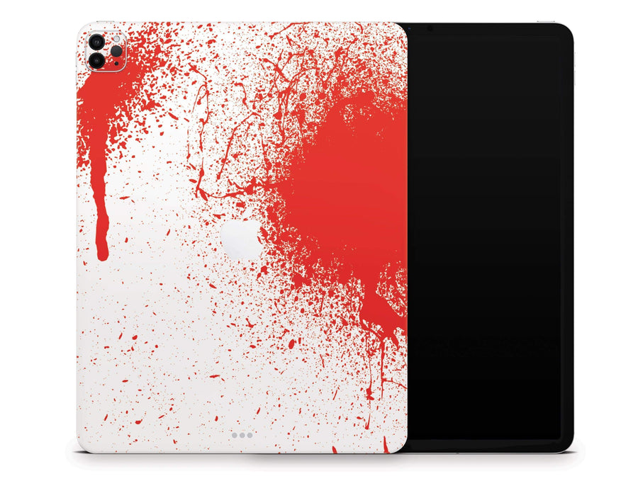 Sticky Bunny Shop iPad Pro 12.9" Gen 5 (2021) Blood Spatter iPad Pro 12.9" Gen 5 (2021) Skin