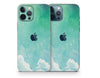 Sticky Bunny Shop iPhone 12 Pro Max Green Sky Clouds iPhone 12 Pro Max Skin
