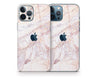 Sticky Bunny Shop iPhone 12 Pro Max Rose Gold Marble iPhone 12 Pro Max Skin