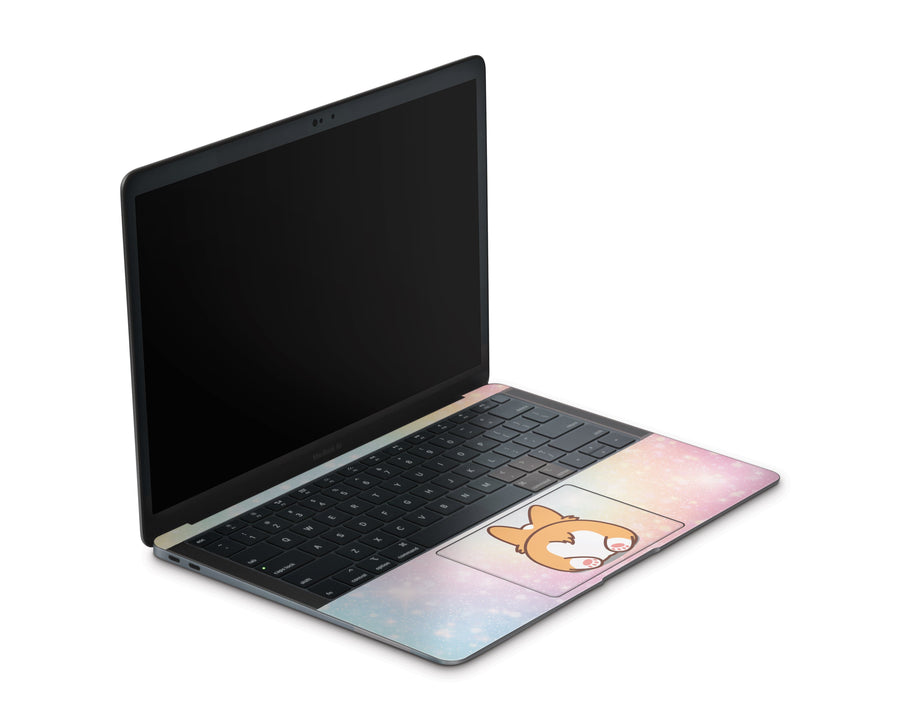 Sticky Bunny Shop MacBook Air 13" (2018-2020) Cute Corgi Pastel Swirl MacBook Air 13" (2018-2020) Skin