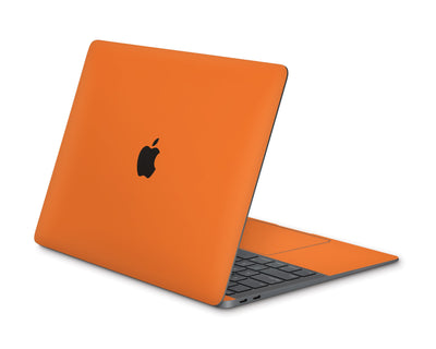 Sticky Bunny Shop MacBook Air 13" (2018-2020) Full Set / Orange Classic Solid Color MacBook Air 13" (2018-2020) Skin | Choose Your Color