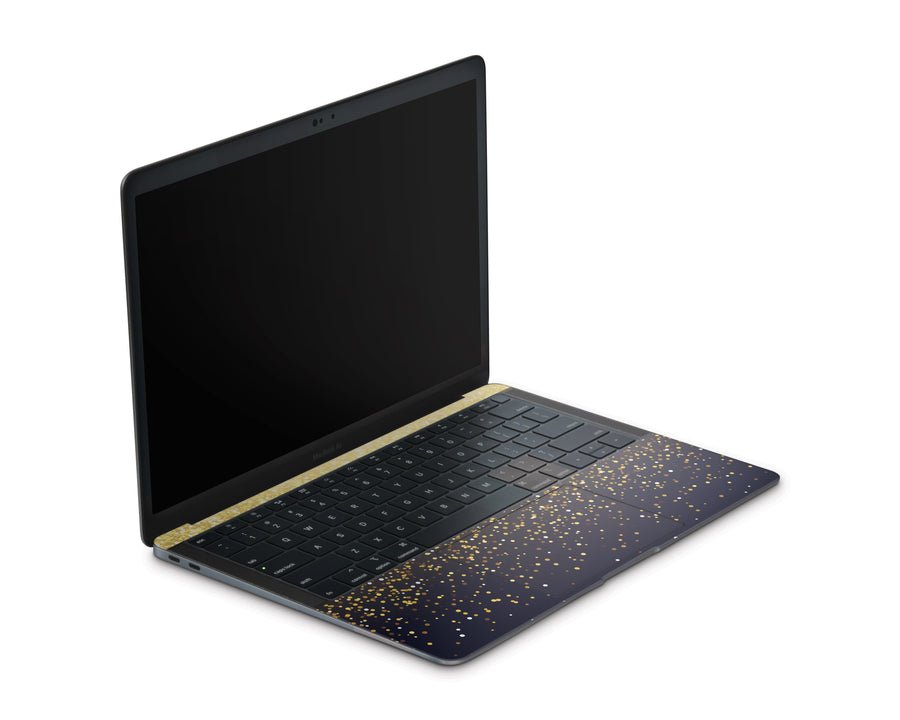 Sticky Bunny Shop MacBook Air 13" (2018-2020) Gold Simple Dots MacBook Air 13" (2018-2020) Skin