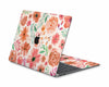 Sticky Bunny Shop MacBook Air 13" (2018-2020) Orange Watercolor Flowers MacBook Air 13" (2018-2020) Skin