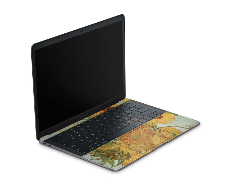 Sticky Bunny Shop MacBook Air 13" (2018-2020) Twelve Sunflowers By Van Gogh MacBook Air 13" (2018-2020) Skin