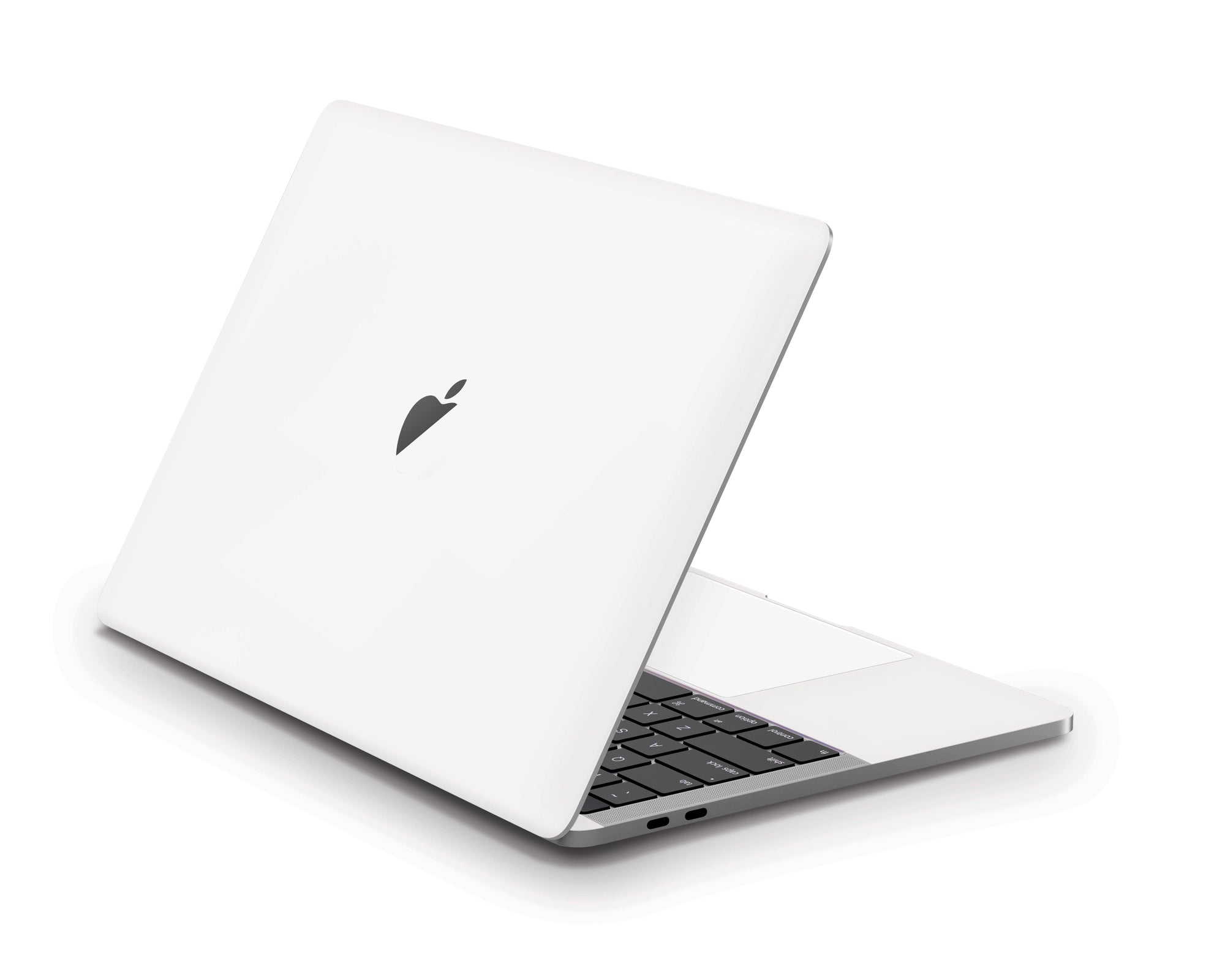 apple laptop white