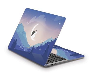 Sticky Bunny Shop MacBook Pro 13" (2020) Lunar Mountains MacBook Pro 13" (2020) Skin
