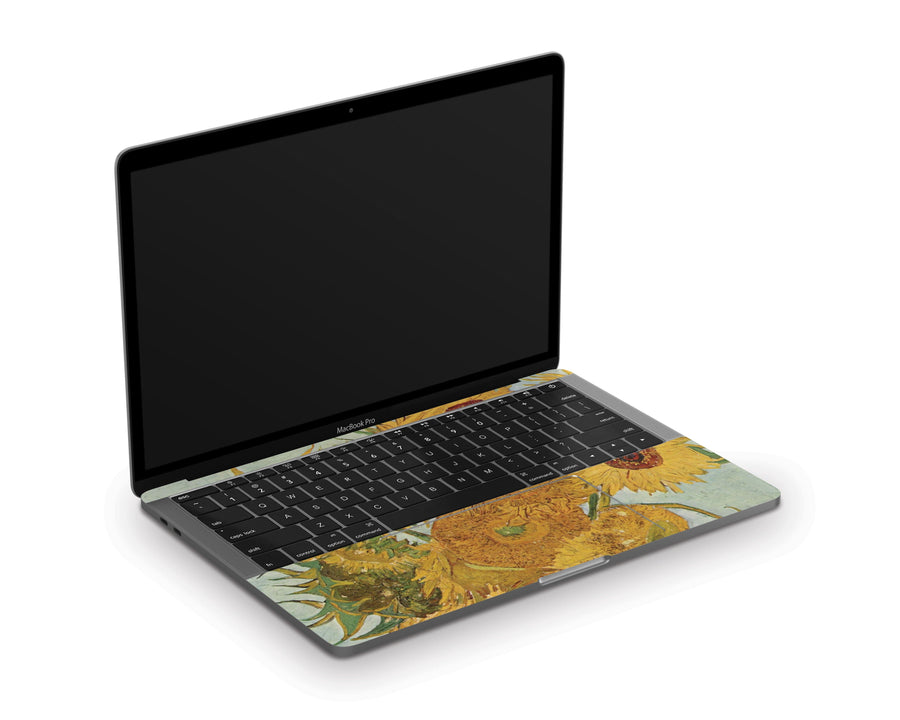 Sticky Bunny Shop MacBook Pro 13" (2020) Twelve Sunflowers By Van Gogh MacBook Pro 13" (2020) Skin