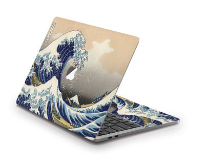 Sticky Bunny Shop MacBook Pro 13" Touch Bar (2016-2019) Great Wave Off Kanagawa By Hokusai MacBook Pro 13" Touch Bar (2016-2019) Skin