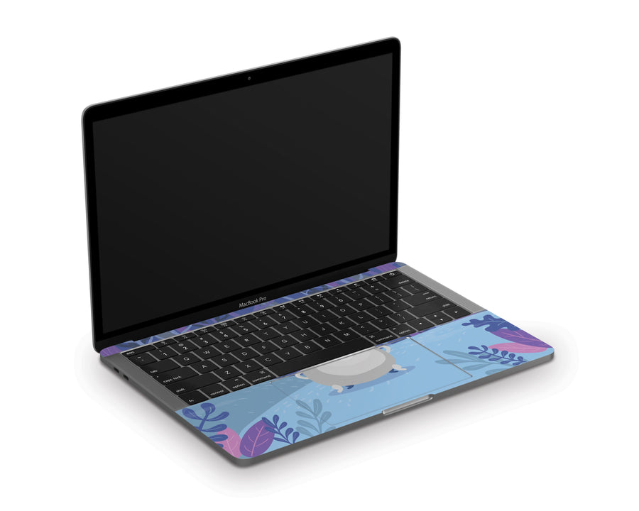 Sticky Bunny Shop MacBook Pro 13" Touch Bar (2016-2019) Spooky Ghosts Purple Edition MacBook Pro 13" Touch Bar (2016-2019) Skin