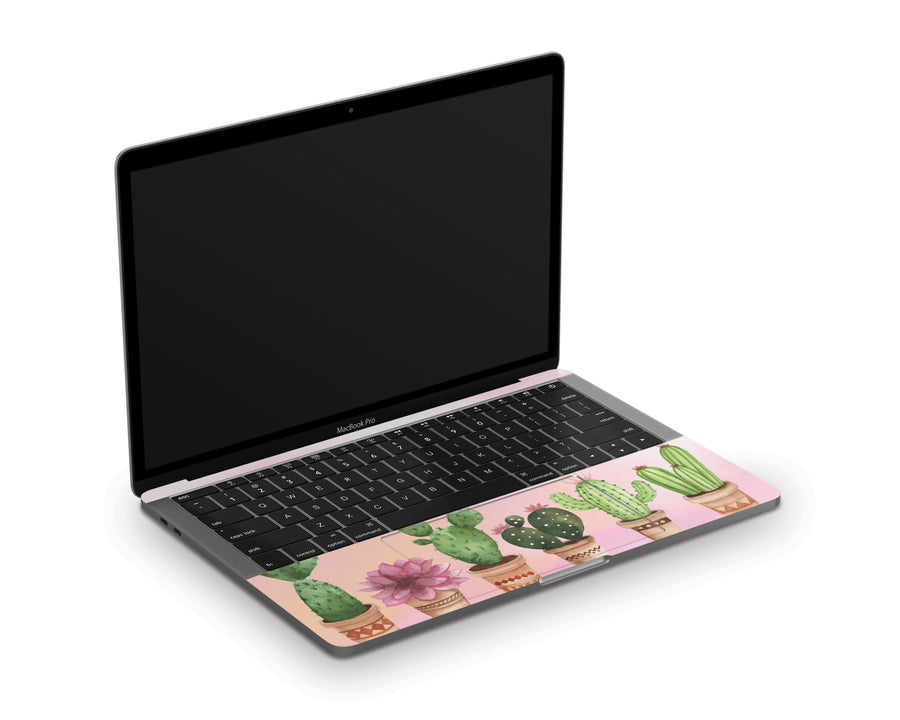 Sticky Bunny Shop MacBook Pro 13" Touch Bar (2016-2019) Watercolor Cactus MacBook Pro 13" Touch Bar (2016-2019) Skin