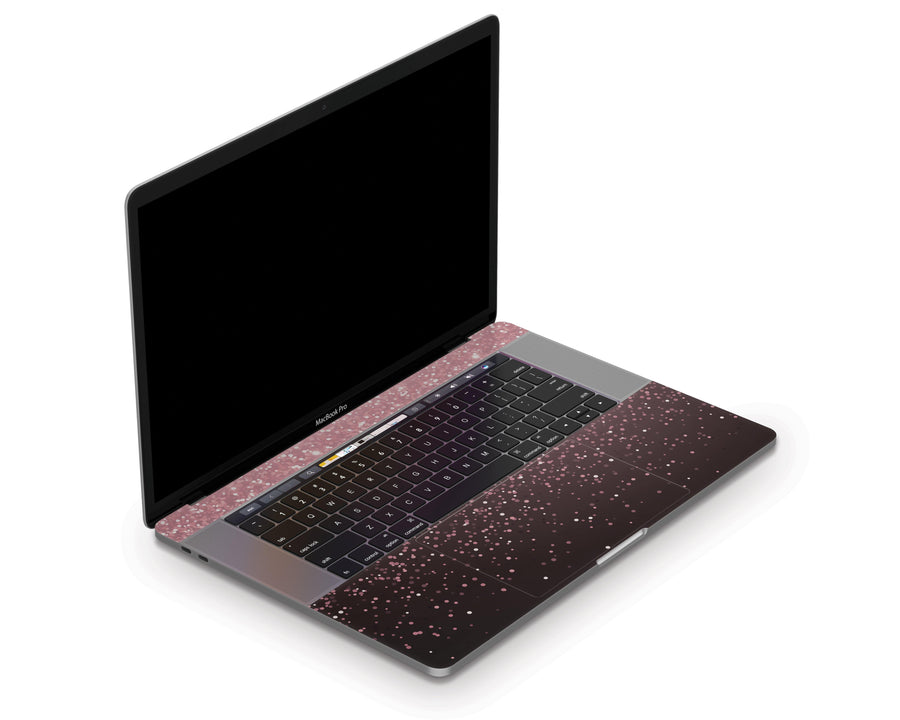 Sticky Bunny Shop MacBook Pro 15" Touch Bar (2016-2019) Rose Simple Dots MacBook Pro 15" Touch Bar (2016-2019) Skin