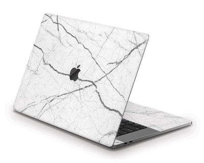 Sticky Bunny Shop MacBook Pro 15" Touch Bar (2016-2019) White Marble MacBook Pro 15" Touch Bar (2016-2019) Skin