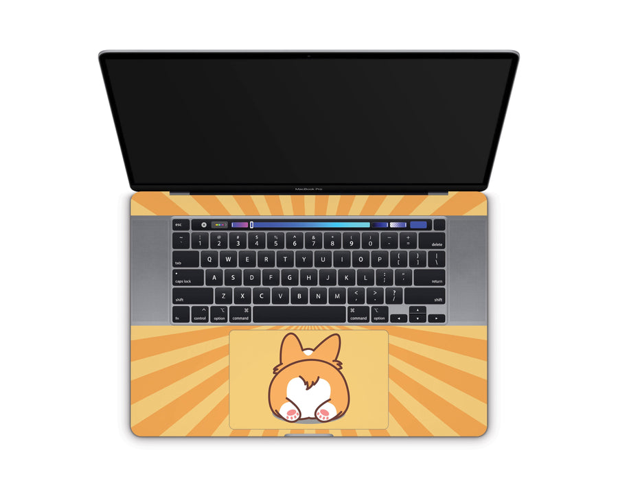 Sticky Bunny Shop MacBook Pro 16" (2019) Cute Corgi MacBook Pro 16" (2019) Skin