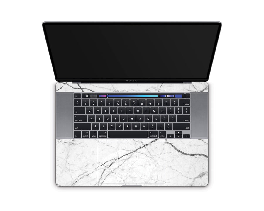Sticky Bunny Shop MacBook Pro 16" (2019) White Marble MacBook Pro 16" (2019) Skin