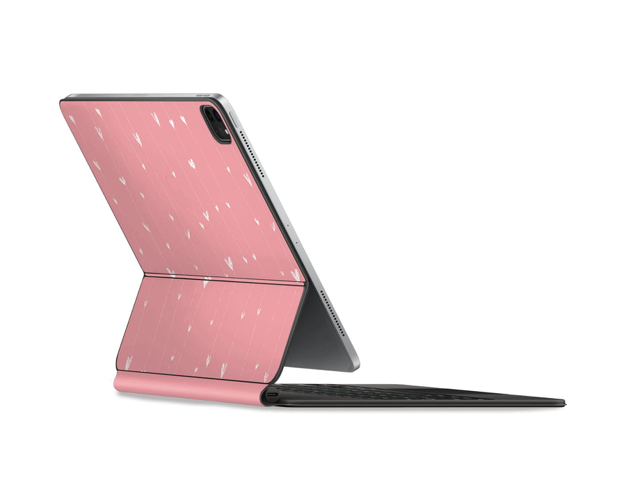 Sticky Bunny Shop Magic Keyboard Skin for iPad Pro 11" and Air 4 Pink Love Magic Keyboard Skin for iPad Pro 11" and Air 4