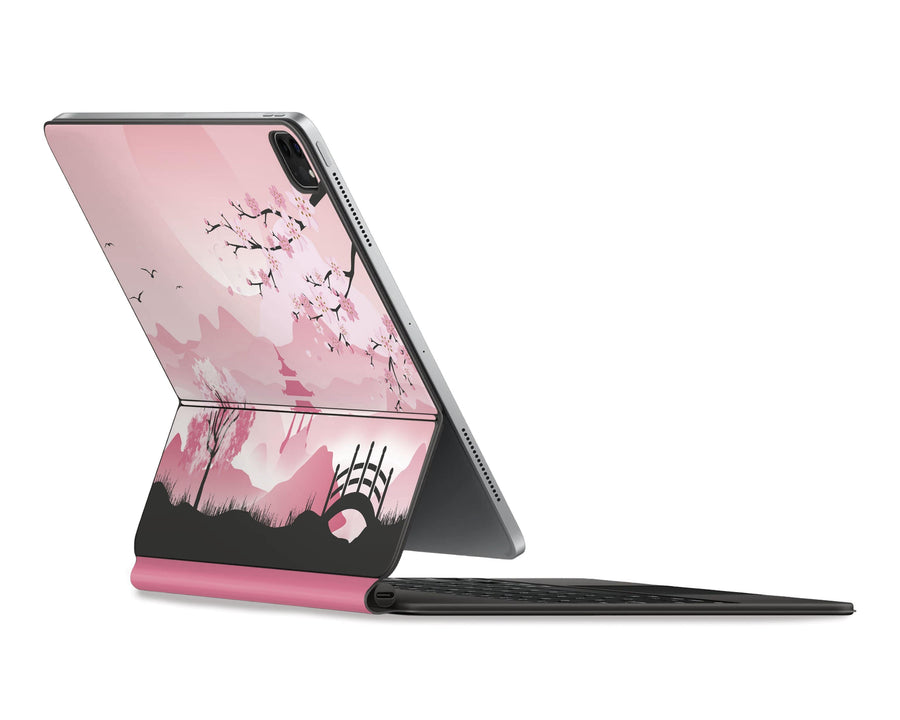 Sticky Bunny Shop Magic Keyboard Skin for iPad Pro 12.9" Pink Sakura Magic Keyboard Skin for iPad Pro 12.9"