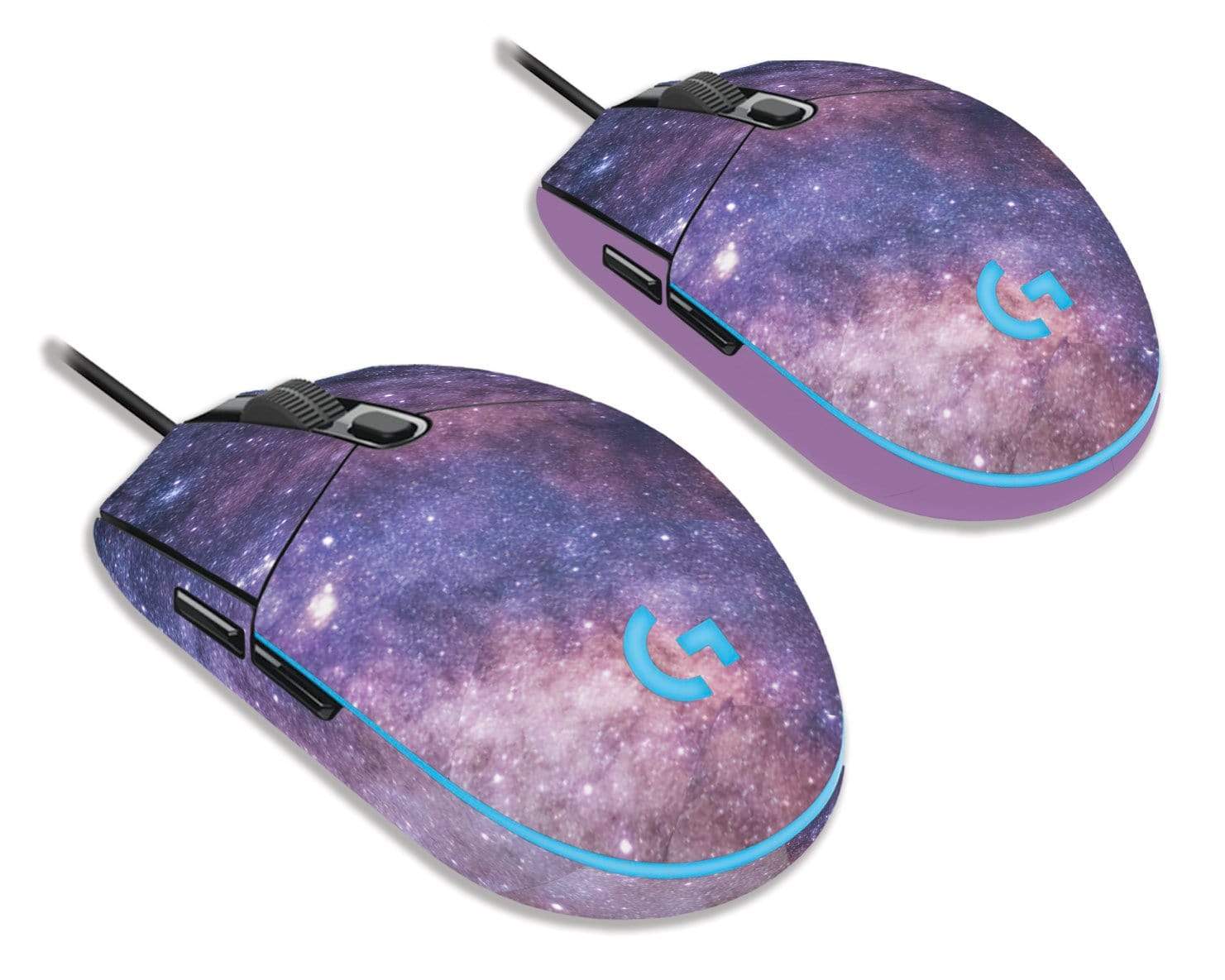 Purple Galaxy Prodigy Mouse Skin - StickyBunny