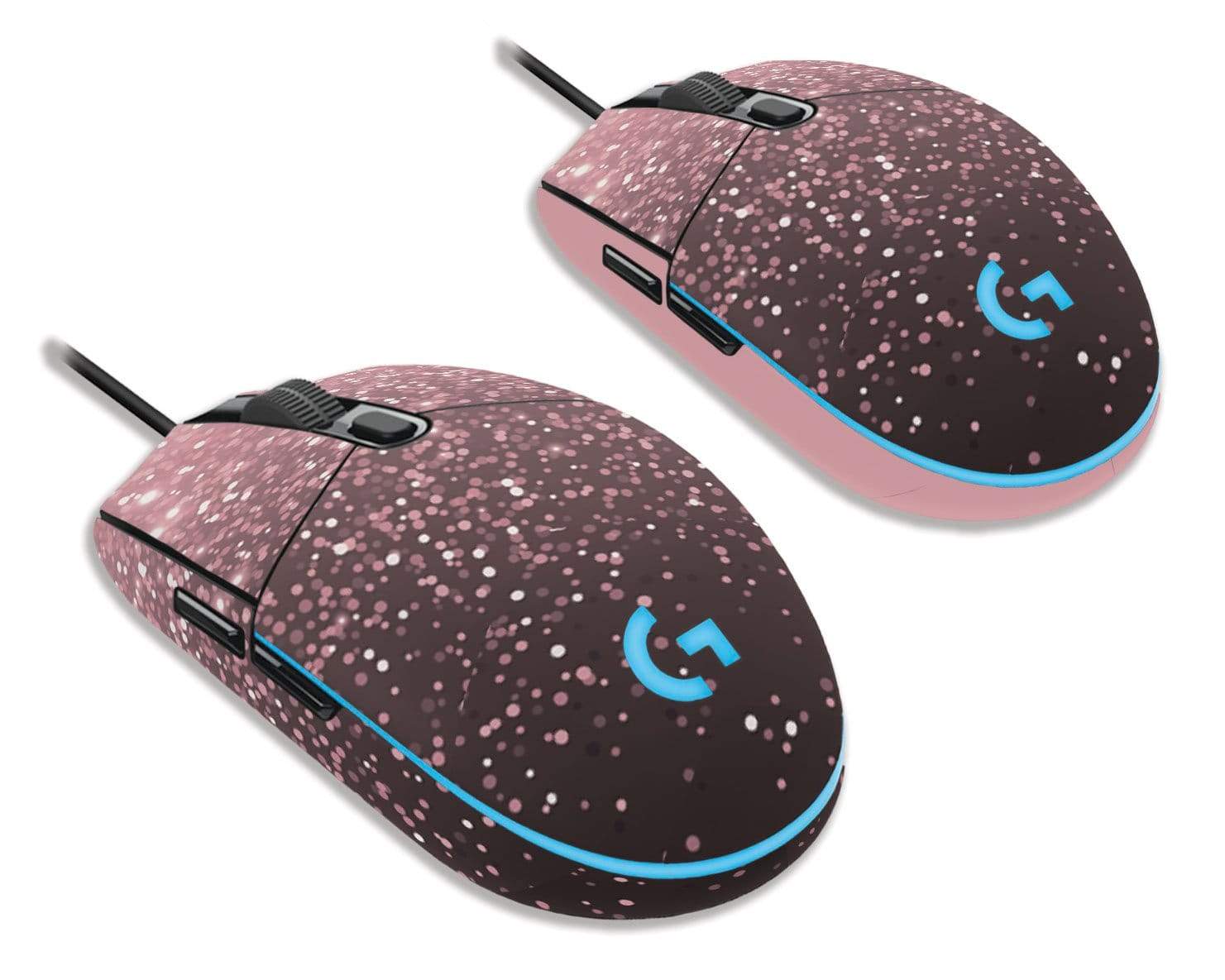 Purple Galaxy Skin for the Logitech G203 Prodigy Gaming Mouse Both Original  and Solid Side Options as Shown Are Included -  Norway