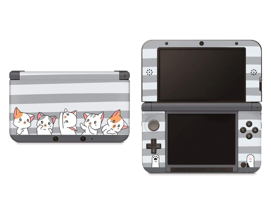 Sticky Bunny Shop Nintendo 3DS XL 3DS XL Cute Kittens Nintendo 3DS XL And New 3DS XL Skin