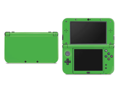 Sticky Bunny Shop Nintendo 3DS XL New 3DS XL / Green Classic Solid Color Nintendo New 3DS XL Skin | Choose Your Color