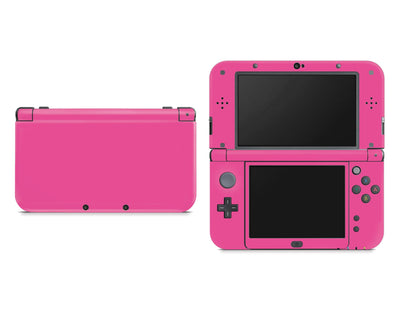 Sticky Bunny Shop Nintendo 3DS XL New 3DS XL / Pink Classic Solid Color Nintendo New 3DS XL Skin | Choose Your Color
