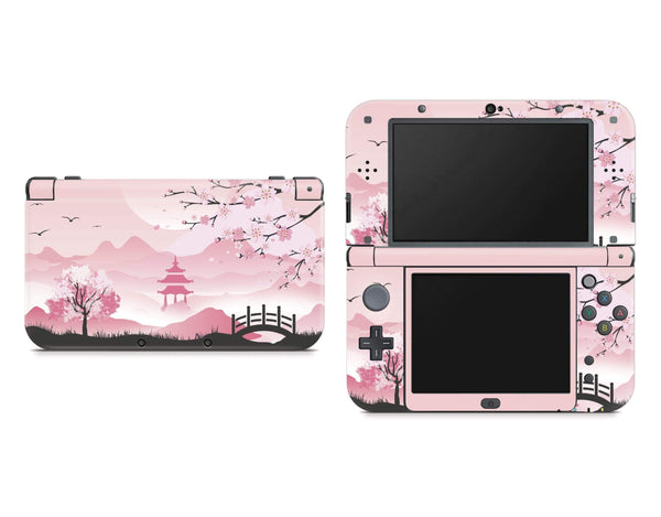 Pink Sakura Nintendo New 3DS XL Skin