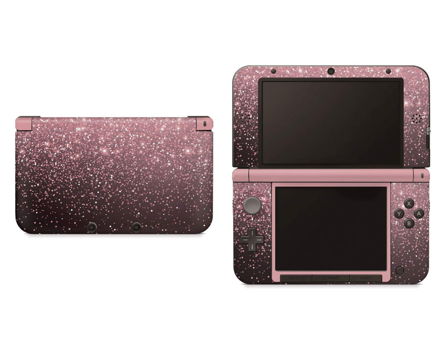 Sticky Bunny Shop Nintendo 3DS XL Rose Simple Dots Printed Nintendo 3DS XL Skin